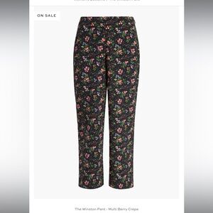 Hill House Floral Crepe Women's Pants